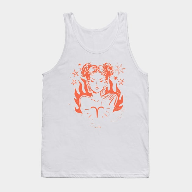 Pretty Aries Tank Top by Haygoodies